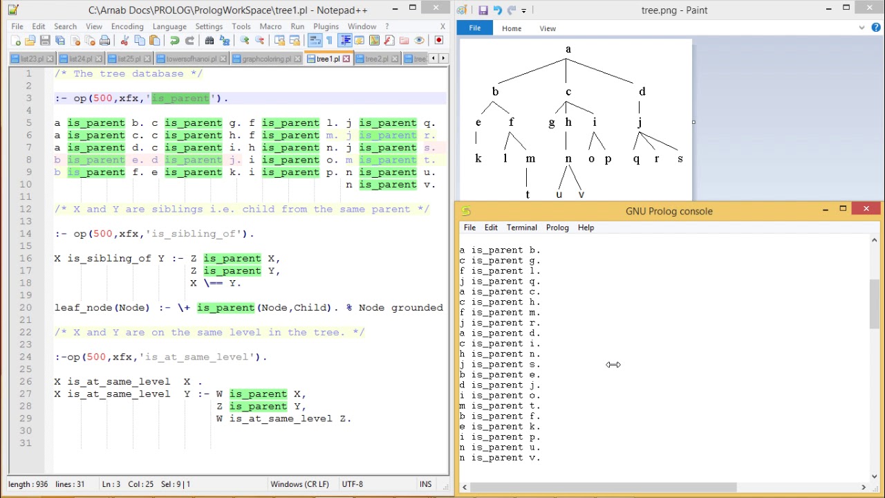 program for family tree in prolog